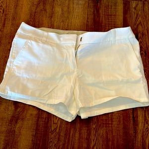 J. Crew white shorts